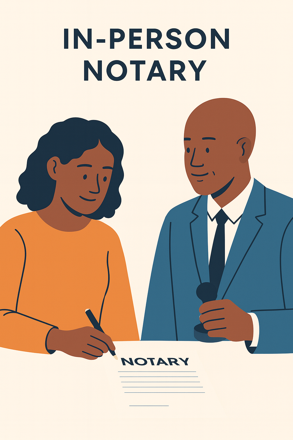 In‑Person Notary illustration